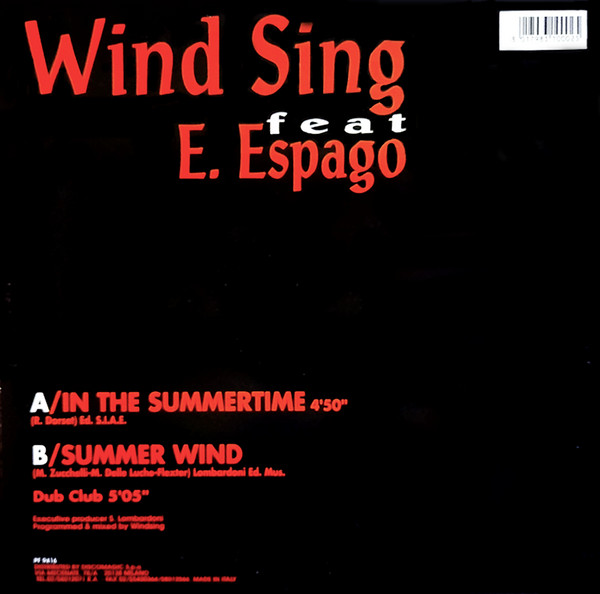 Wind Sing Feat. Eleonora Espago - In The Summertime | Power Fly (PF 9416)