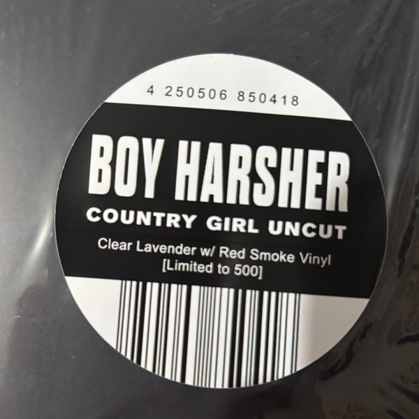 Boy Harsher - Country Girl Uncut | Nude Club Records (NUDE012) - 2