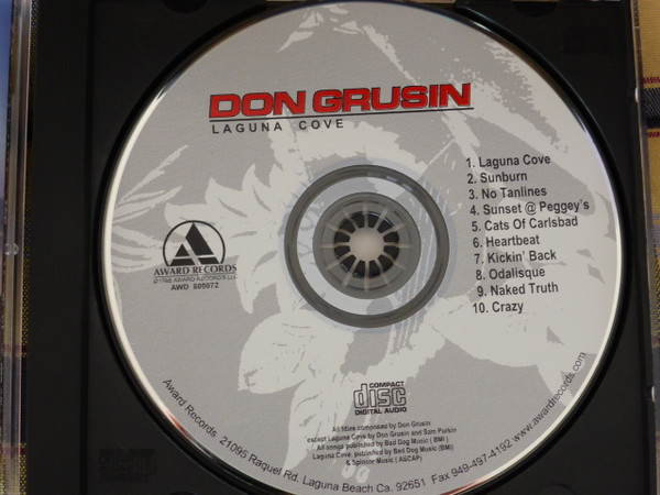 Don Grusin - Laguna Cove | Award Records (AWD 800072) - 3