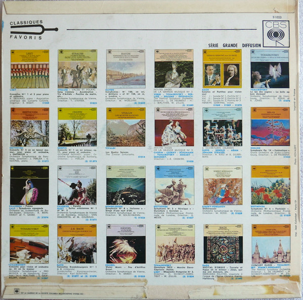 Hector Berlioz , Orchestra Of Radio Luxembourg , Louis De Froment - Symphonie Fantastique | CBS (51023) - 2