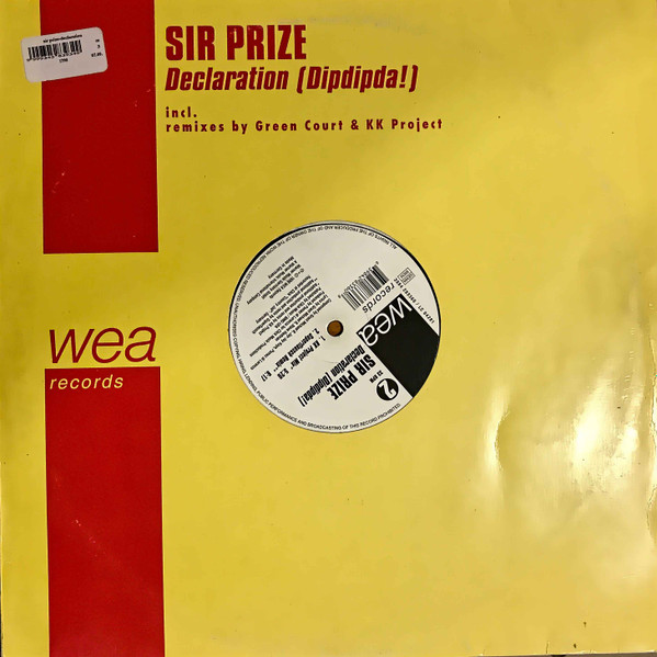 Sir Prize - Declaration (Dipdipda!) | WEA (3984 28336-0)