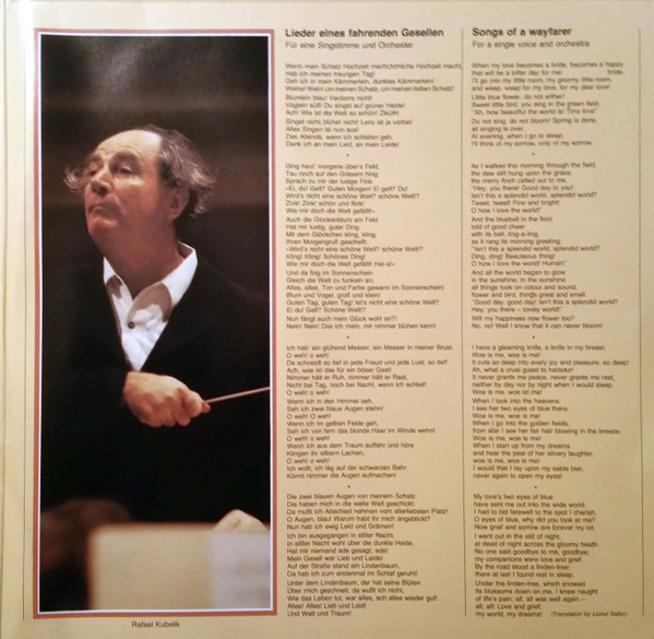Gustav Mahler - Dietrich Fischer-Dieskau , Symphonie-Orchester Des Bayerischen Rundfunks , Rafael Kubelik - Symphonie Nr. 5 • Lieder Eines Fahrenden Gesellen (Songs Of A Wayfarer) | Deutsche Grammophon (2726 064) - 2 Gustav Mahler - Dietrich Fischer-Dieskau , Symphonie-Orchester Des Bayerischen Rundfunks , Rafael Kubelik - Symphonie Nr. 5 • Lieder Eines Fahrenden Gesellen (Songs Of A Wayfarer) | Deutsche Grammophon (2726 064) - 2