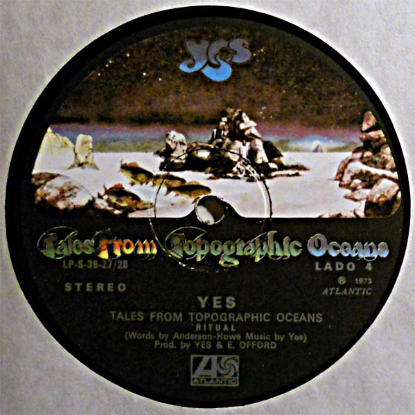 Yes - Tales From Topographic Oceans | Atlantic (LP-S-39-27/28) - 4