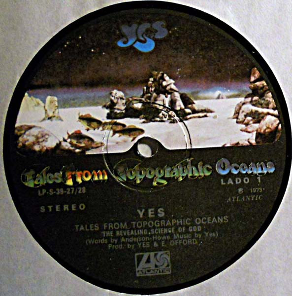 Yes - Tales From Topographic Oceans | Atlantic (LP-S-39-27/28) - 3