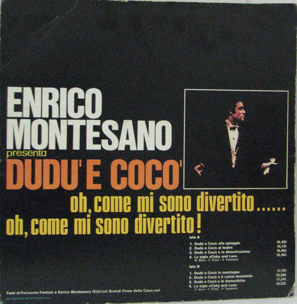 Enrico Montesano - Presenta Dudu' E Coco' | Cinevox Record (SC 33/26) - 2