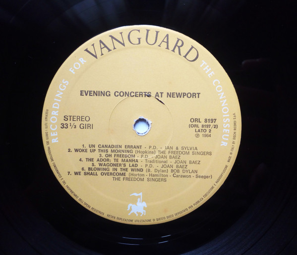 Various - The Newport Folk Festival - The Evening Concerts: Vol. 1 | Vanguard (ORL 8197) - 4 Various - The Newport Folk Festival - The Evening Concerts: Vol. 1 | Vanguard (ORL 8197) - 4