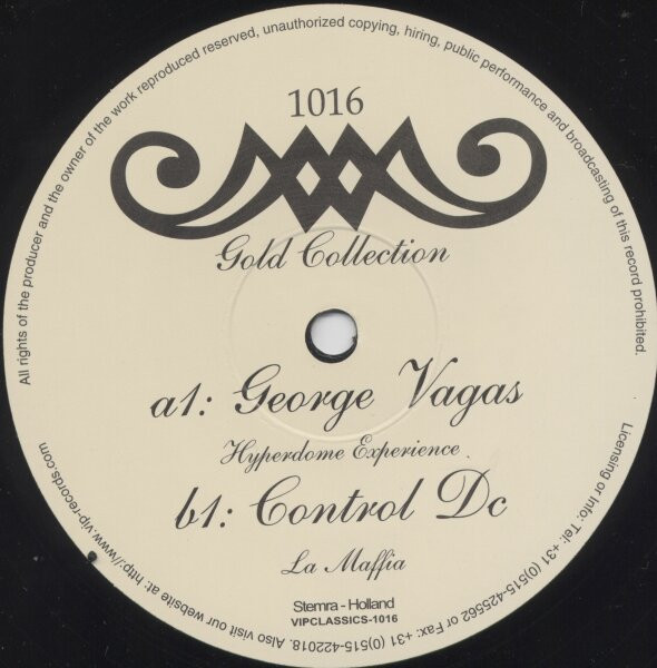 George Vagas / Control DC - Hyperdome Experience / La Maffia | VIP Classics (VIPCLASSICS-1016) - 4