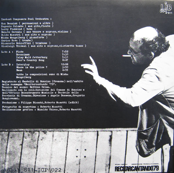 ICP Orchestra - Live Soncino | Instant Composers Pool (ICP 022) - 2 ICP Orchestra - Live Soncino | Instant Composers Pool (ICP 022) - 2