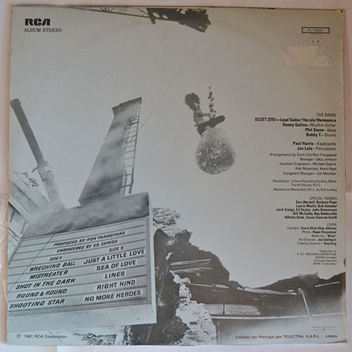 Grace Slick - Welcome To The Wrecking Ball | RCA (PL13851) - 2