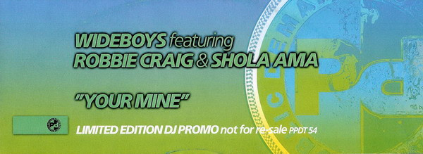 The Wideboys Featuring Robbie Craig & Shola Ama - Your Mine | Public Demand (PPDT 54)