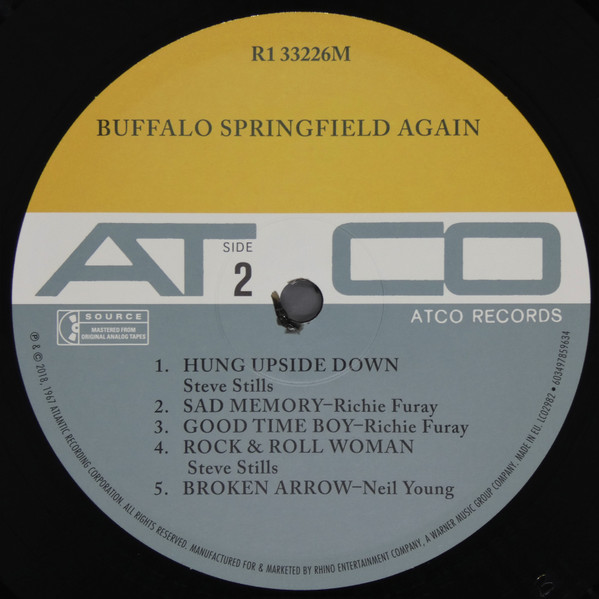 Buffalo Springfield - Buffalo Springfield Again | ATCO Records (R1 33226M) - 2 Buffalo Springfield - Buffalo Springfield Again | ATCO Records (R1 33226M) - 2