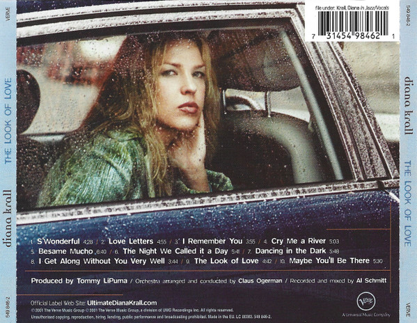 Diana Krall - The Look Of Love | Verve Records (549 846-2) - 2