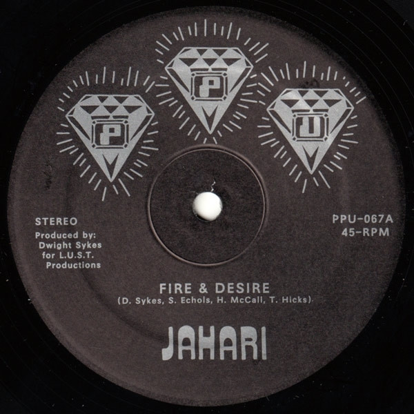 Jahari - Fire & Desire | Peoples Potential Unlimited (PPU-067)