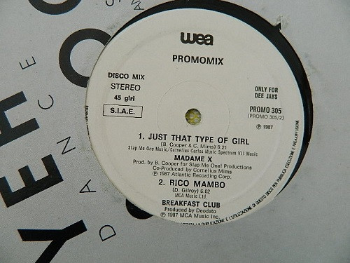 Various - Promomix | WEA (PROMO 305)