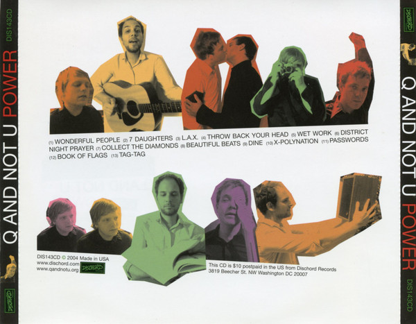Q And Not U - Power | Dischord Records (DIS143CD) - 2