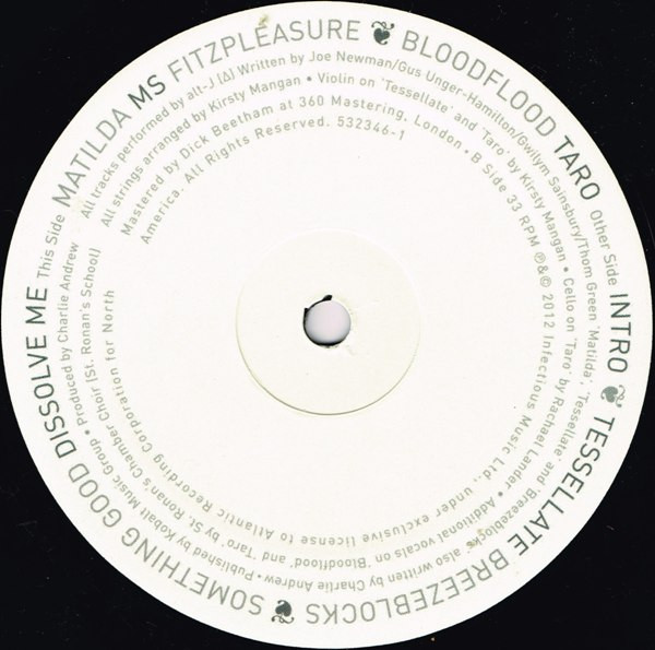 Alt-J - An Awesome Wave | Atlantic (532346-1) - 4