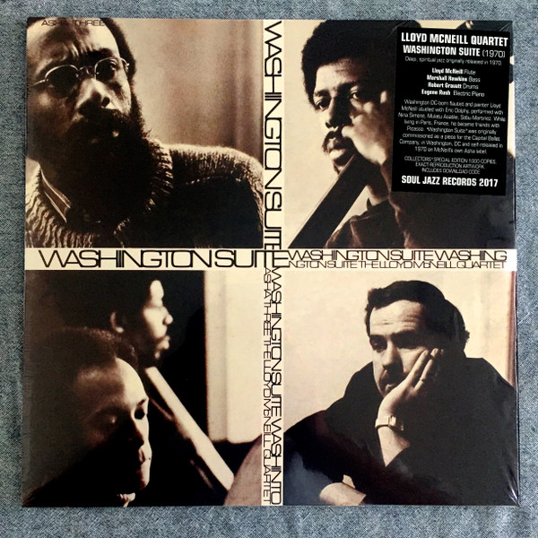 The Lloyd McNeill Quartet - Washington Suite | Soul Jazz Records (SJR LP374) - main