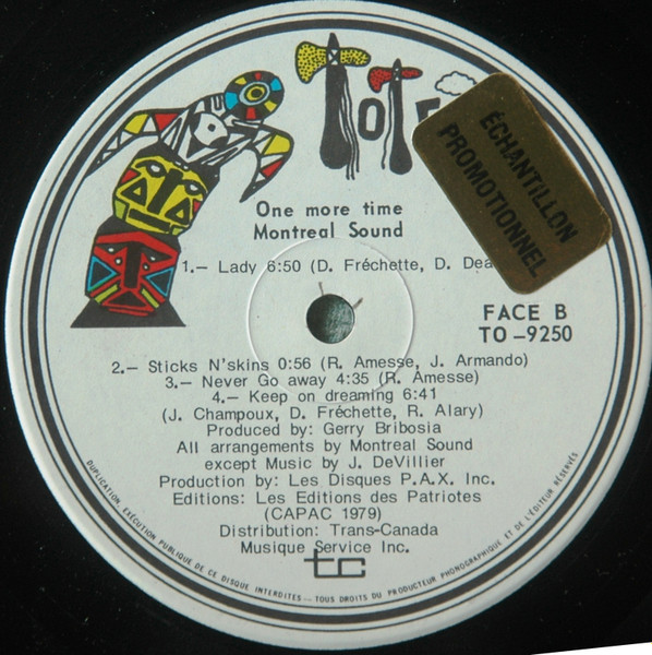Montreal Sound - One More Time | Totem (TO-9250) - 4 Montreal Sound - One More Time | Totem (TO-9250) - 4