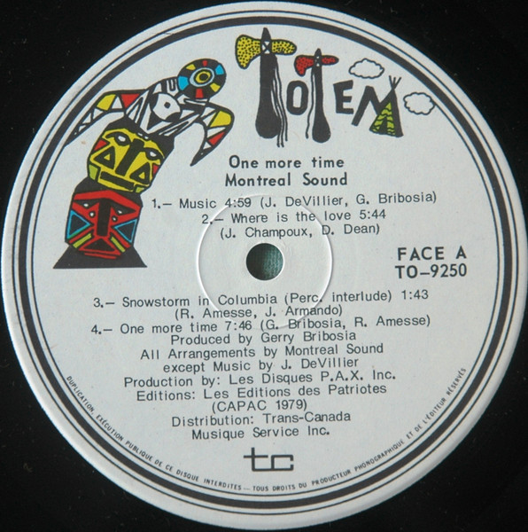 Montreal Sound - One More Time | Totem (TO-9250) - 3 Montreal Sound - One More Time | Totem (TO-9250) - 3