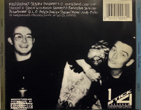 Therapy? - Caucasian Psychosis | Quarterstick Records (QS8CD) - 2