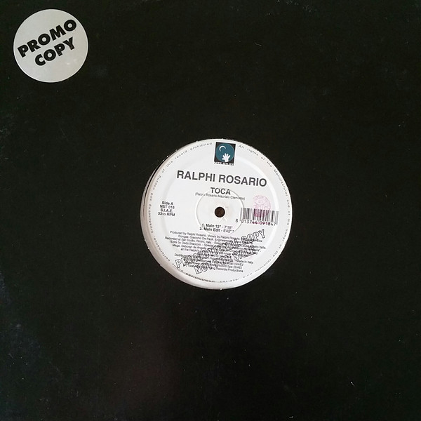 Ralphi Rosario - Toca | Nite Stuff (NST 018) - main