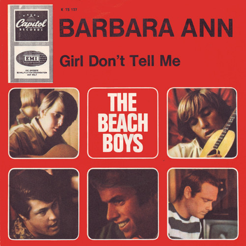 The Beach Boys - Barbara Ann | Capitol Records (K 23 137)