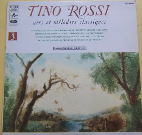 Tino Rossi - Airs Et Mélodies Classiques | Columbia (2C 062-15603)