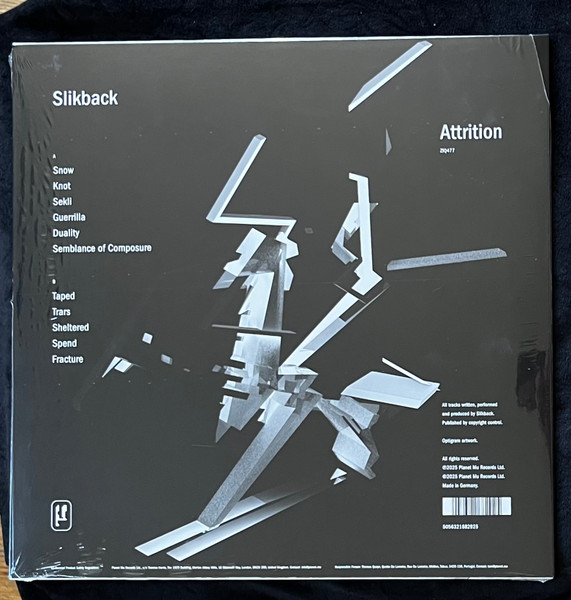 Slikback - Attrition | Planet Mu (ZIQ477) - 2 Slikback - Attrition | Planet Mu (ZIQ477) - 2