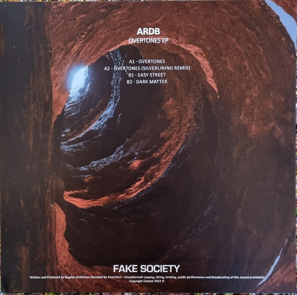 ardb - Overtones EP | Fake Society (FS006) - 2