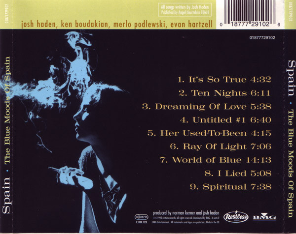 Spain - The Blue Moods Of Spain | Restless Records (01877729102) - 2