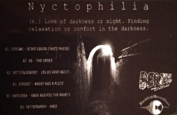 Various - Nyctophilia E.P | Berzerk Records (BZ01) - 2 Various - Nyctophilia E.P | Berzerk Records (BZ01) - 2
