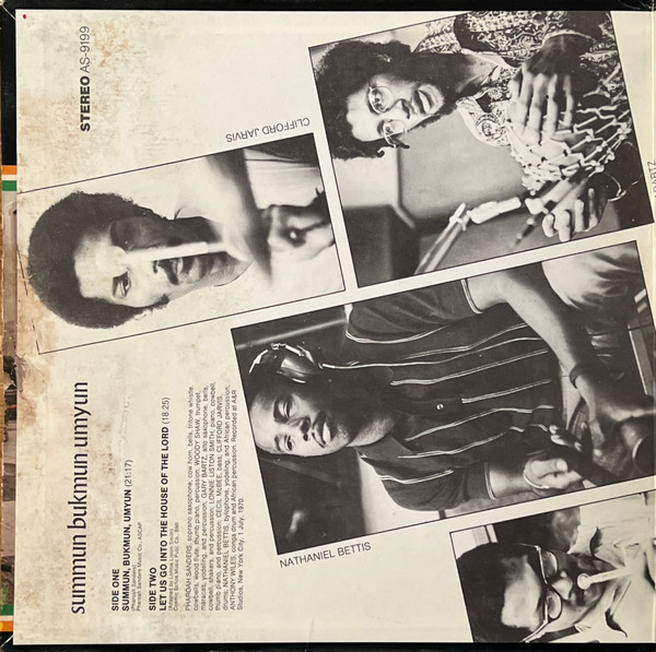 Pharoah Sanders - Deaf Dumb Blind - Summun Bukmun Umyun | Impulse! (AS-9199) - 2 Pharoah Sanders - Deaf Dumb Blind - Summun Bukmun Umyun | Impulse! (AS-9199) - 2