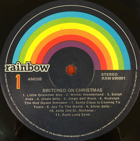 Unknown Artist - Switched On Christmas | Rainbow (RXM 699001) - 3