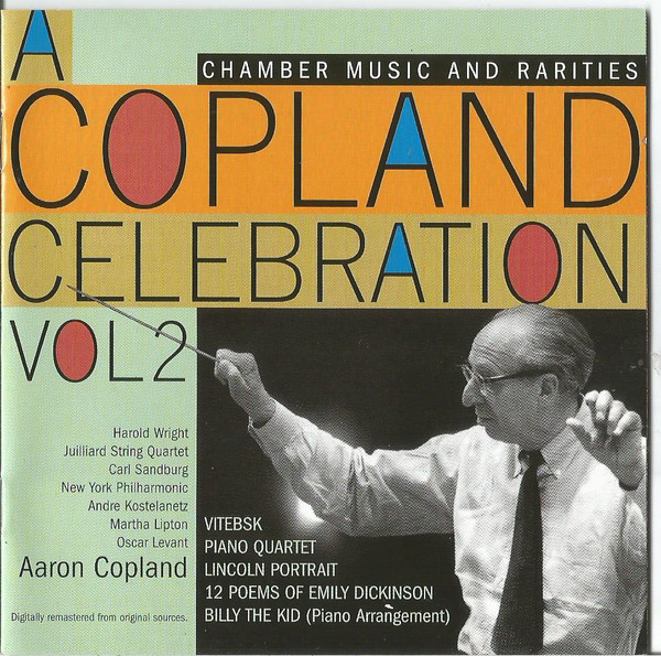 Aaron Copland - A Copland Celebration, Vol. 2: Chamber Music And Rarities | Sony Classical (SM2K 89326)