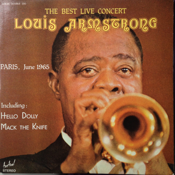 Louis Armstrong - The Best Live Concert | Disques Festival (ALBUM 200) - main