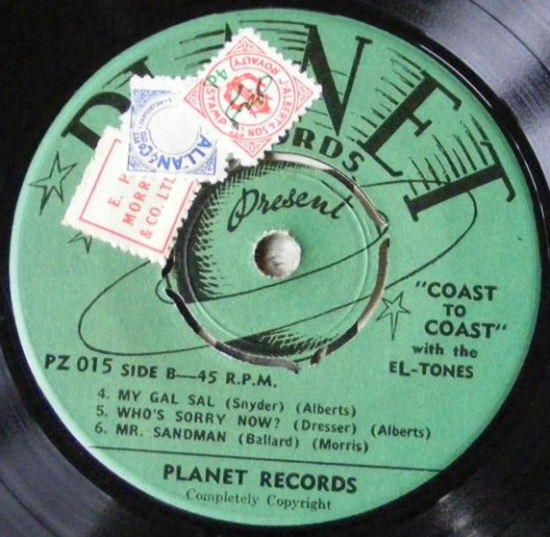 The El-Tones - Coast To Coast | Planet Records (PZ 015) - 4 The El-Tones - Coast To Coast | Planet Records (PZ 015) - 4