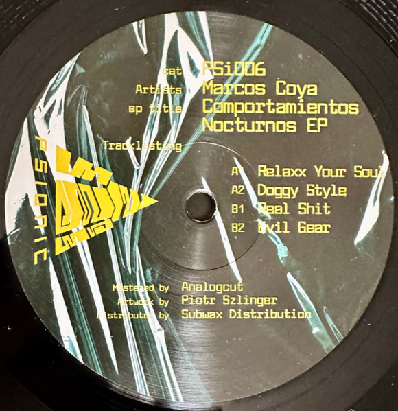 Marcos Coya - Comportamientos Nocturnos EP | Psionic (PSI006) - main Marcos Coya - Comportamientos Nocturnos EP | Psionic (PSI006) - main