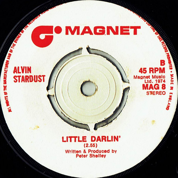 Alvin Stardust - Red Dress | Magnet (MAG 8) - 2