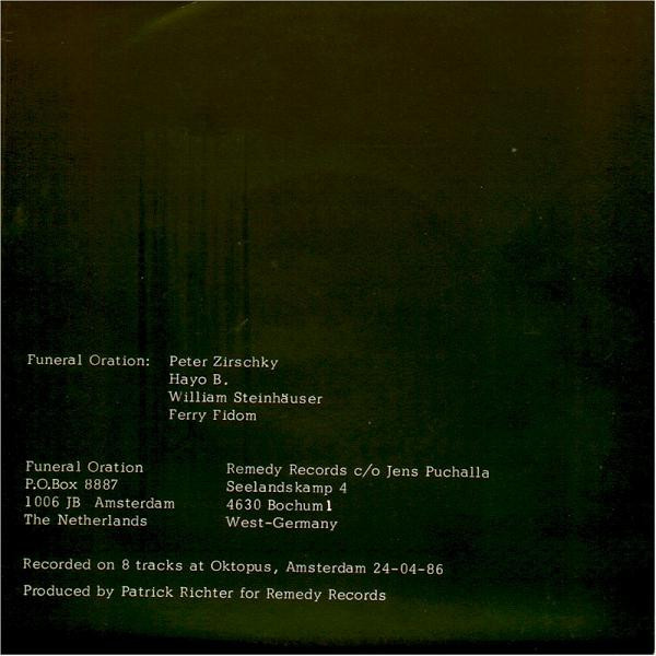 Funeral Oration - Survival | Remedy Records (FO 3) - 2