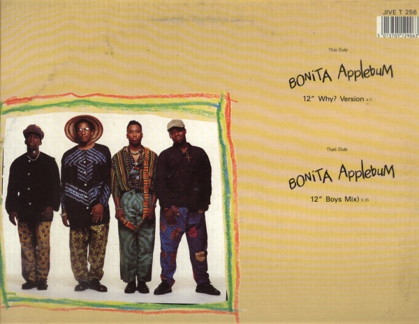 A Tribe Called Quest - Bonita Applebum | Jive (JIVE T 256) - 2