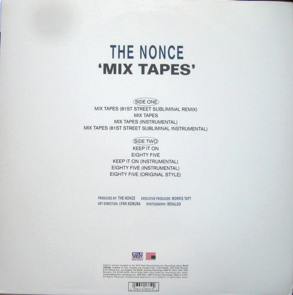 The Nonce - Mix Tapes / Keep It On | Wild West Records (0218) - 2 The Nonce - Mix Tapes / Keep It On | Wild West Records (0218) - 2