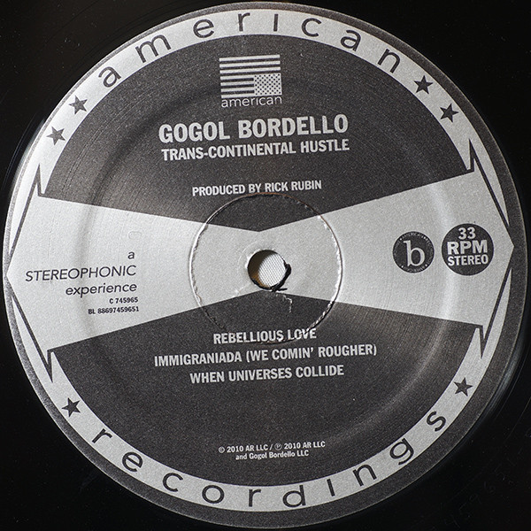 Gogol Bordello - Trans-Continental Hustle LP | American Recordings (88697 45965 1) - 4