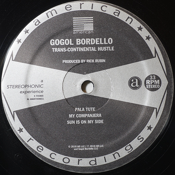 Gogol Bordello - Trans-Continental Hustle LP | American Recordings (88697 45965 1) - 3