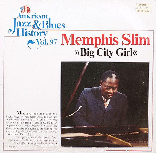 Memphis Slim - Big City Girl | Tobacco Road (B / 2597) - main