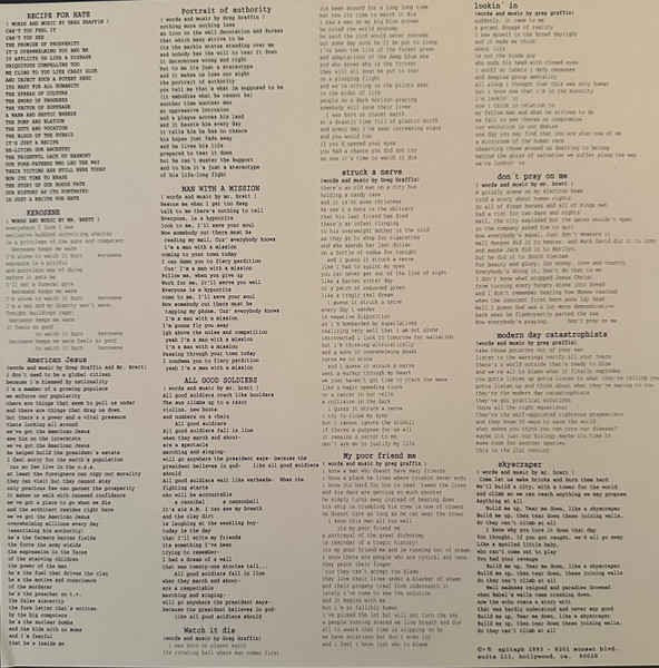 Bad Religion - Recipe For Hate [Vinyl] | Epitaph (86420-1) - 3