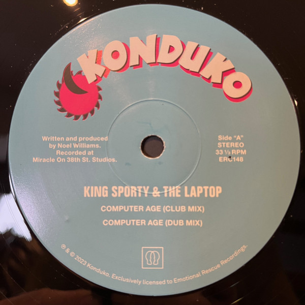 Sporty & The Laptop - Computer Age | Emotional Rescue (ERC148)