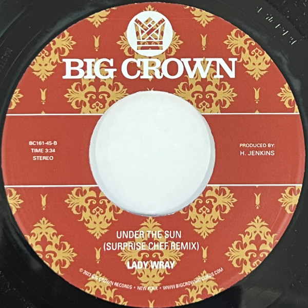 Lady Wray - Come On In / Under The Sun | Big Crown Records (BC161-45) - 2 Lady Wray - Come On In / Under The Sun | Big Crown Records (BC161-45) - 2