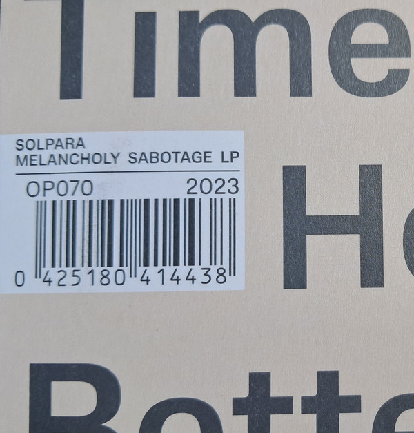 Solpara - Melancholy Sabotage | Other People (OP070) - 4 Solpara - Melancholy Sabotage | Other People (OP070) - 4