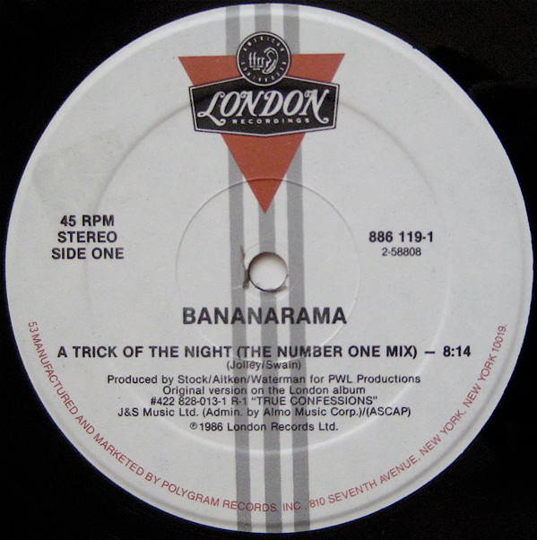 Bananarama - A Trick Of The Night | London Records (886 119-1) - 2 Bananarama - A Trick Of The Night | London Records (886 119-1) - 2