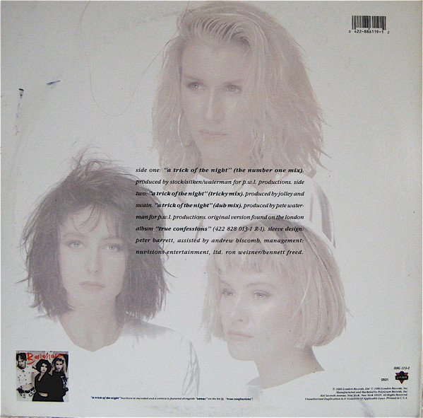 Bananarama - A Trick Of The Night | London Records (886 119-1) - main Bananarama - A Trick Of The Night | London Records (886 119-1) - main